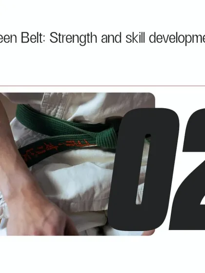 The Green Belt: This represents growth and the development of strength and skill. At this stage, you are like a plant growing towards the sun, absorbing knowledge and refining your techniques.