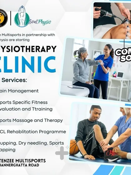 We are excited to announce our partnership with Tenzee Multisports to launch a new physiotherapy clinic on Bannerghatta Road, offering pain management, sports massage, and ACL rehab.