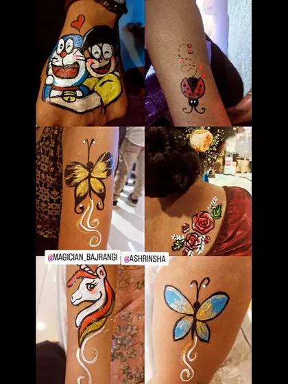 Another look at the variety I offer, from popular characters like Doraemon and Nobita to beautiful unicorns, butterflies, and floral patterns. There's a design for everyone.
