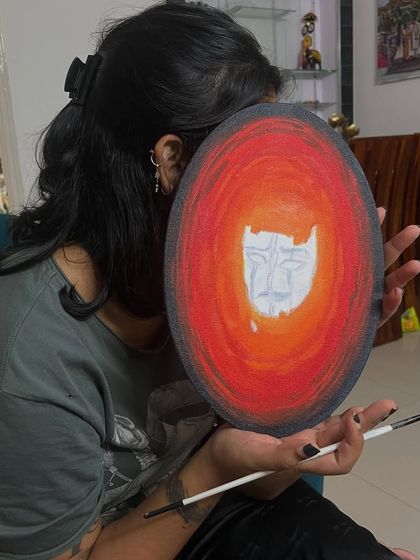 Rachita Burjupati - Art Prints & Merchandise Original Canvas Paintings photo 9