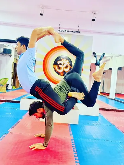 Yoga is also about trust and connection. Through practices like Acro Yoga, we learn to support each other, building strength, balance, and a powerful bond within our community.