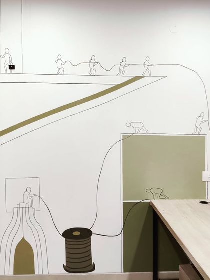 Aanchal Gupta - Custom Murals & Wall Art Commercial Murals: Cafes & Offices photo 57