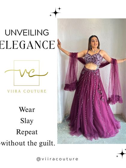 Unveiling elegance you can rent. This wine-colored lehenga is part of my new collection for brides and bridesmaids. Wear, slay, repeat, without the guilt.