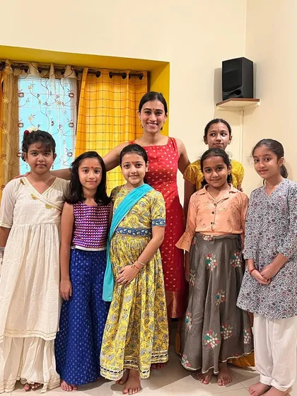 A group photo with my students. Even though some learn online from different parts of the world, moments when we can be together are truly cherished.