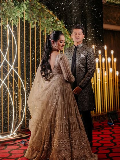 Modern Reception & Engagement Glam photo 42