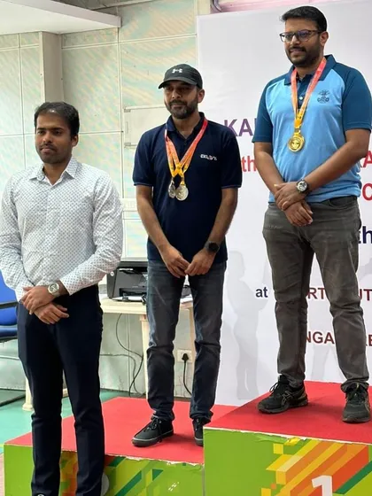 Another podium finish for our pistol shooters, showcasing their consistency and skill.