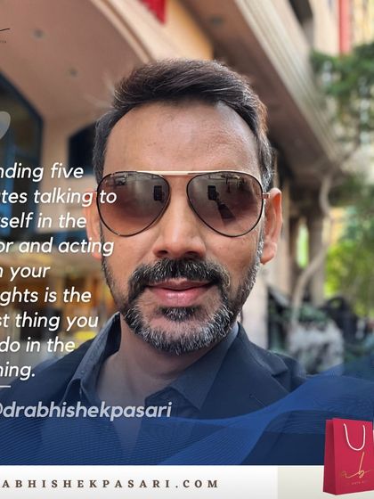 Starting your day with five minutes of positive self talk in the mirror can be transformative. This practice reinforces your intentions and builds a resilient mindset. It's a simple yet powerful tool for personal growth that I encourage all my clients to adopt.