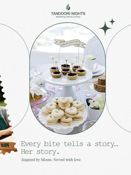 Every bite tells her story. Our Mother's Day offerings include heart-shaped cookies and delicate tarts, served with love to honor the special women in your life.