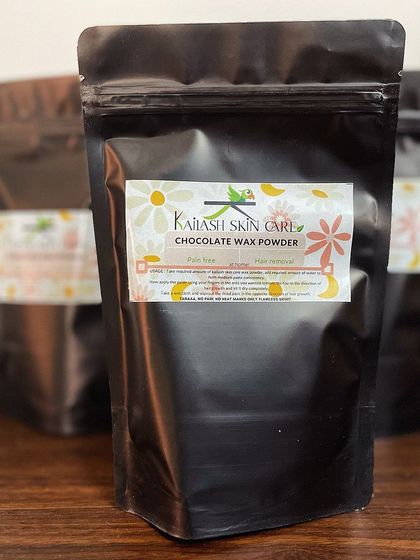 My popular Chocolate Wax Powder, now available for order. This is my go-to solution for painless and easy hair removal at home.
