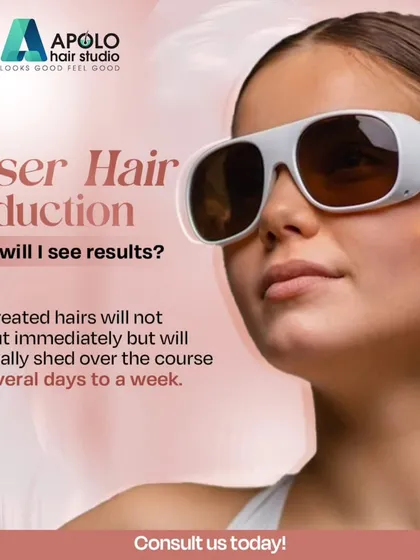 A common question we get is, "When will I see the results?". It is important to know that treated hairs do not fall out instantly. They will shed naturally over the course of several days to a week after your session, revealing smoother skin underneath.