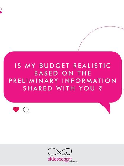"Is my budget realistic for what I want to achieve?" I provide honest feedback and creative solutions to help you maximize your budget and achieve your vision.