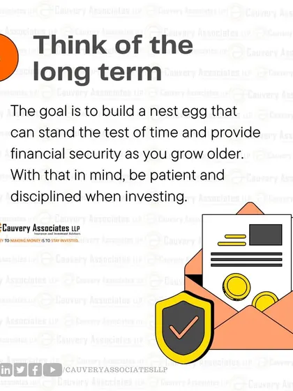The fifth and final tip for smart investing is to think long-term. The goal is to build a nest egg that can stand the test of time, so patience and discipline are your greatest allies.