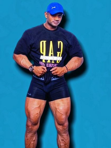 Leg day gains. Quads ka size aur definition dekho.