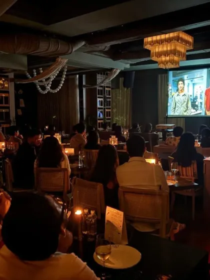 Picture this: the lights dim, the film begins, and you are completely immersed in the story. This is the atmosphere we create, turning a beautiful restaurant into a candlelit cinema where every guest has the best seat in the house for a night of cinematic and culinary magic.