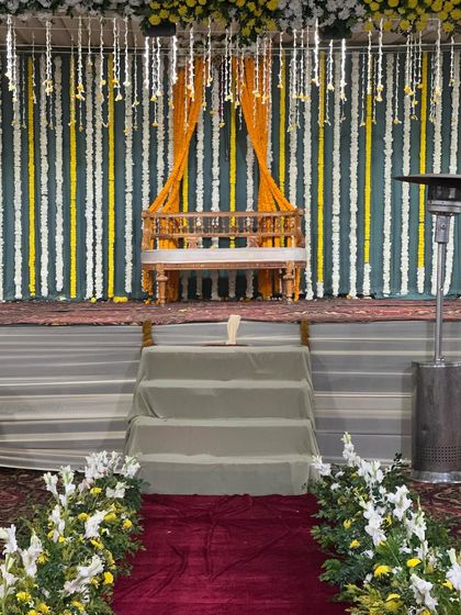 The Trendy Party - Wedding & Pre-Wedding Event Decoration Vibrant Haldi & Mehendi Setups photo 51