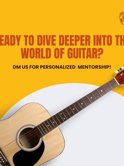 Ready to dive deeper into the world of guitar? Send us a message for personalized mentorship. Our expert instructors are ready to guide you.