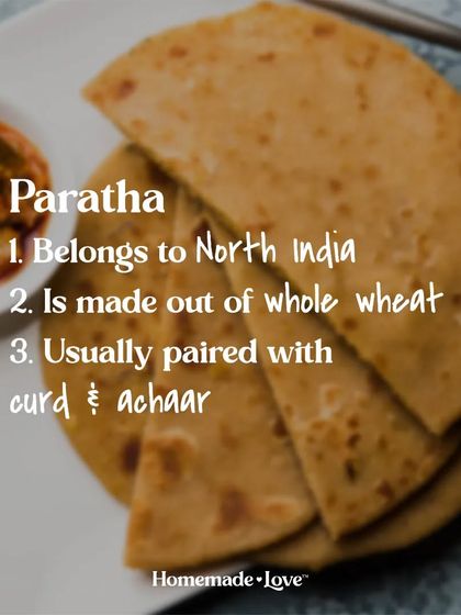 Paratha or Parotta, which one is your favourite? We love our North Indian parathas, especially when paired with a generous serving of our homemade achaar.