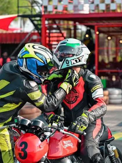 Don't have safety gear? No worries. We offer top-notch rental gear, including one-piece suits, boots, and gloves, to ensure you are fully protected and comfortable on the track.
