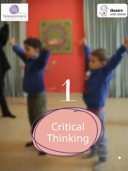 Critical thinking is the first key skill we develop. Children learn to analyze stories, ask questions, and make creative choices.