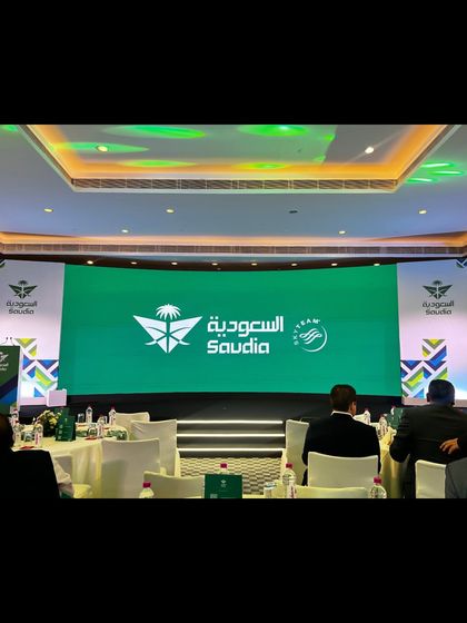 The stage is set for the Saudi Arabia India Excellence Awards. Our team was responsible for the show run, content, and awards management, ensuring a prestigious and smooth-running ceremony.