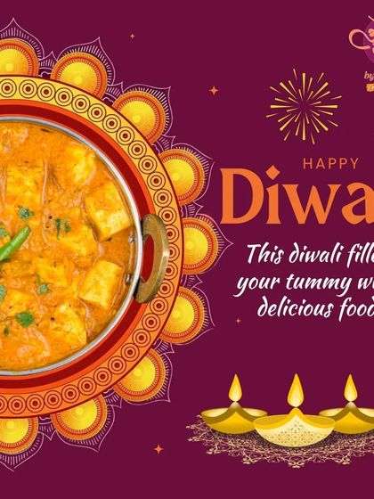 Wishing everyone a Happy Diwali! May the festival of lights fill your life with joy, and may your tummy be filled with delicious food from my kitchen.