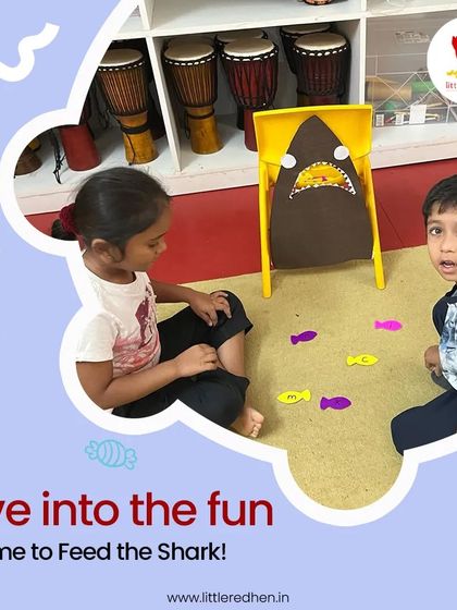 Dive into the fun, it's time to feed the shark. This playful game teaches children about the food chain and sharpens their aim, all while having a splashy good time.