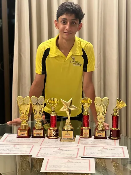 This is what happens when talent meets relentless hard work. We celebrate every victory, big or small, and this incredible haul of six titles at the FOZAWAC tournament by our trainee Zehn Masani is a testament to our coaching philosophy. It was a proud moment for the entire academy.
