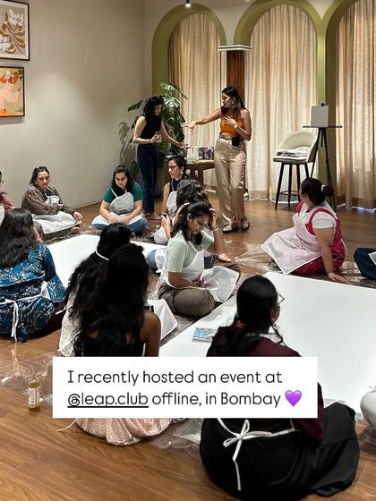 Nishka Mehta - Painting Workshops & Art Parties Collaborative Masterpieces photo 7