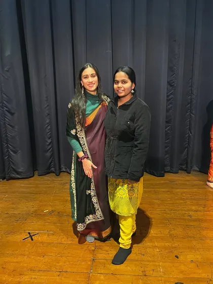 Grateful for the friends and family who come to support my students. Their presence in the audience gives the performers so much encouragement.