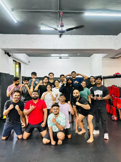 All smiles and strong poses after another great training session at our Vashi branch. The energy of the group is contagious.