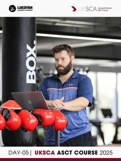 Lakshyan Academy of Sports - Coach & Trainer Education UKSCA Strength & Conditioning Certification photo 30