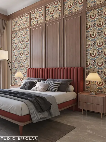 Additional views showcasing the diverse styles and details of our bedroom designs, from material palettes and lighting to furniture selection and layout.