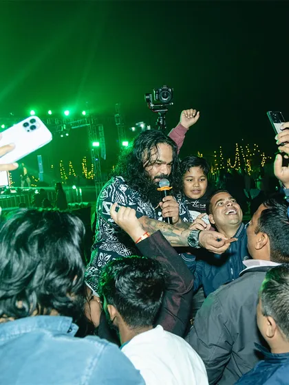 It's not just about loud music; it's about making connections. Getting into the crowd and sharing the mic is what turns a gig into a memory.