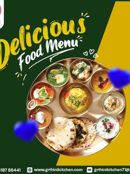 A look at a complete thali from our menu. It's a balanced meal that offers a taste of home, perfect for anyone looking for a nutritious option.