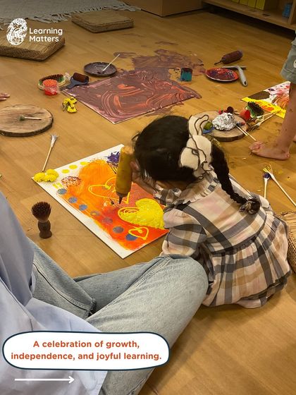 Our FS4 Culmination event invites parents into the classroom to celebrate their child's journey. Families engage in the same thoughtful invitations their children have explored, marking a beautiful transition to formal school.