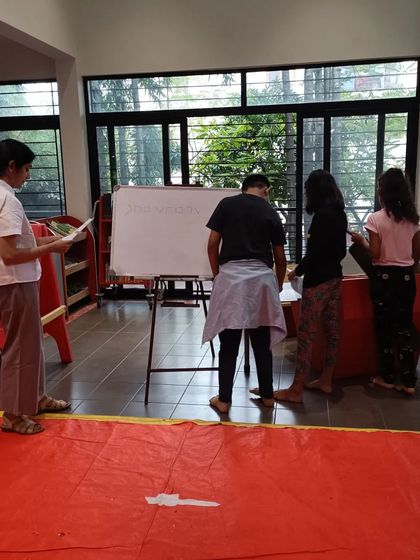 What an EGG-cellent time we had with author Pika Nani and 'The Egghead Detective Agency'. The session was packed with brain-scrambling puzzles and activities that honed everyone's analytical skills.