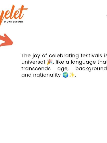 The joy of celebrating festivals is a universal language. It transcends age, background, and nationality, and it's a wonderful way for children to learn about the world and the people in it.