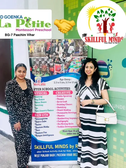 I am thrilled to announce our partnership with GD Goenka La Petite in Paschim Vihar, expanding our reach to help more children.
