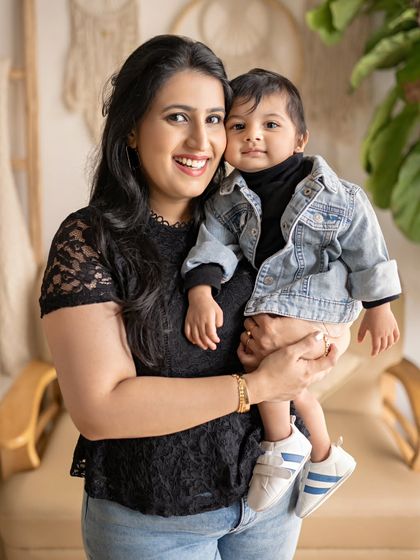 A stylish mom and her cool little dude. I love when families bring their personality to the shoot.