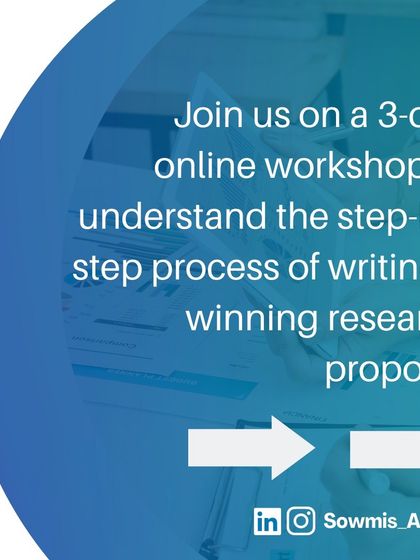 A research proposal is your most important tool for securing funding. It showcases your expertise, creates a clear roadmap for your project, and helps you refine all the practical details like methodology and budget. My workshops are designed to guide you through this entire process.