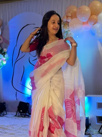 Another candid from the baby shower. These are the moments of pure happiness that I cherish.