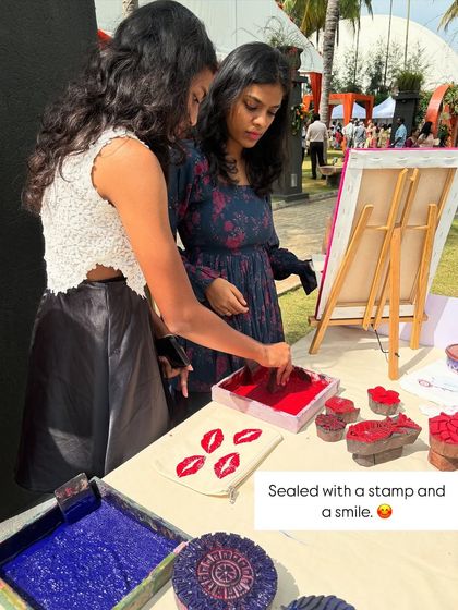 Amoha Prints - Live Block Printing Stations for Events Weddings & Celebrations photo 19