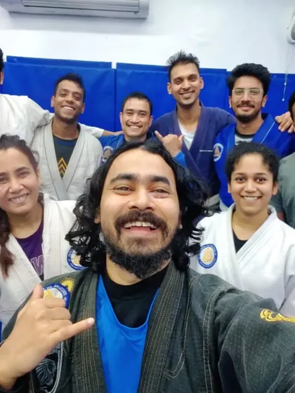 The camaraderie is real. Here's a snapshot of our members after a fundamentals class, feeling accomplished and connected.
