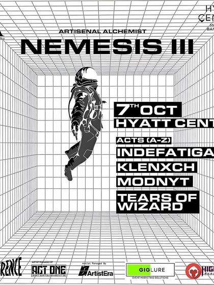 A duplicate of the Nemesis event poster.