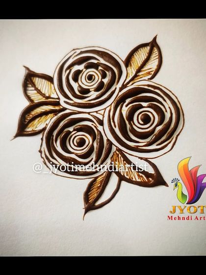 A demonstration of how to create 3D-style roses, a modern and popular floral technique.