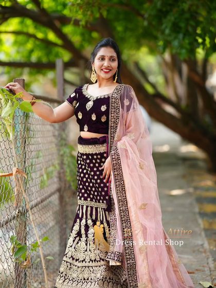Pre Wedding Attire - Pre-Wedding Outfit Rental Regal Lehengas & Skirt Sets photo 57