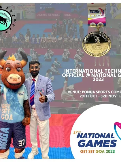 It was a privilege to serve as an International Technical Official at the 37th National Games in Goa. Upholding the integrity of the sport at the highest level is a responsibility I hold with great respect.