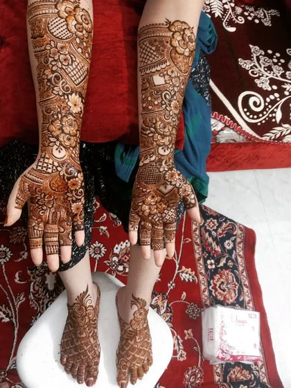 Mehendi Art by Nishat - Mehndi (Henna) Artistry Engagement & Pre-Wedding Celebrations photo 7