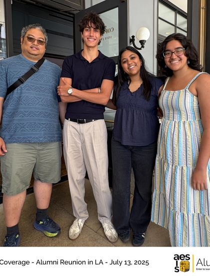 Alumni from different graduating years reconnect at the LA reunion. These events are a testament to the lifelong friendships and strong network that begin at our school.