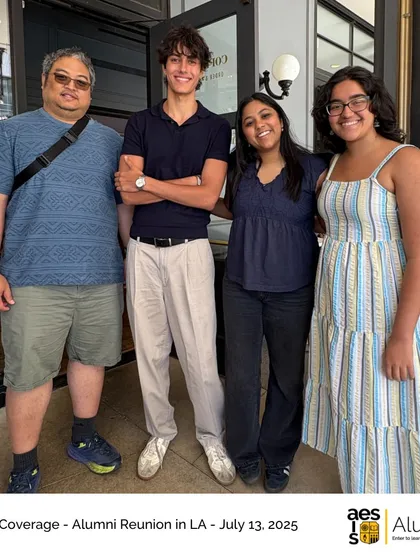 Alumni from different graduating years reconnect at the LA reunion. These events are a testament to the lifelong friendships and strong network that begin at our school.